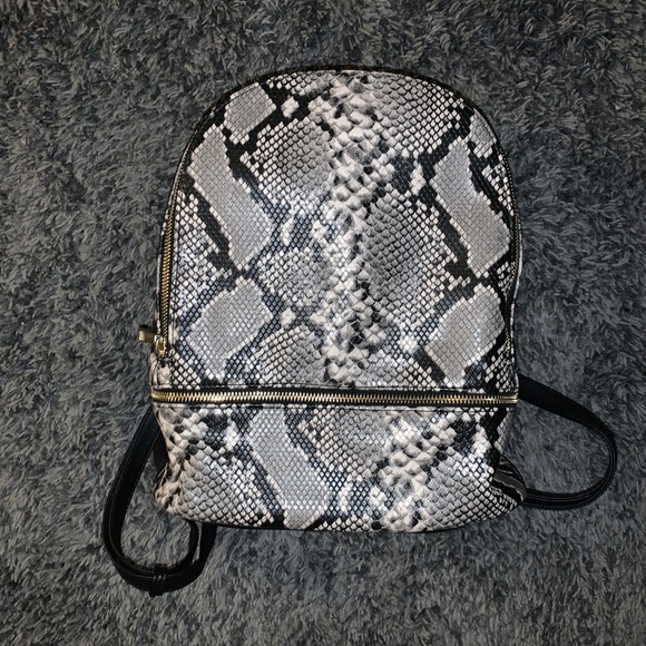 Handbags - Snakeskin Backpack